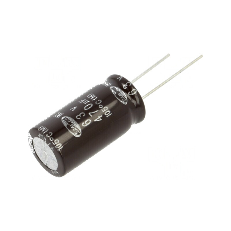 Condensator electrolitic low ESR 470uF 63VDC THT Ø16x31,5mm | Electronic-mag.ro | Componente Electronice Condensator electrolitic low ESR 470uF 63VDC THT Ø16x31,5mm | Electronic-mag.ro | Componente Electronice