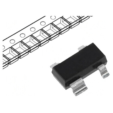 Tranzistor NPN SiGe C bipolar HBT RF 13V 45mA 0,16W SOT343 - Componentă electronică pentru aplicații RF | Electronic-mag.ro | Co