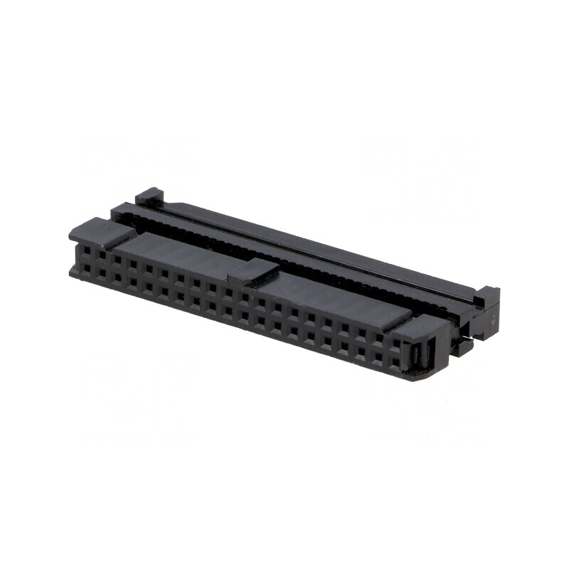 Conector IDC mufă mamă 40 PIN cu presare cablu IDC | Electronic-mag.ro | Componente Electronice