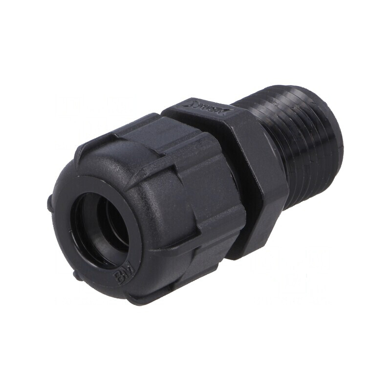 Garnitură de etanşare PG9 IP68 din poliamidă cu filet alungit | Electronic-mag.ro | Componente Electronice