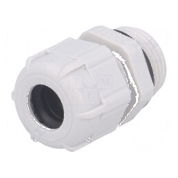 Garnitură de etanșare PG11 IP68 din poliamidă gri UL94V-2 pentru protecție la apă și praf | Electronic-mag.ro | Componente Elect