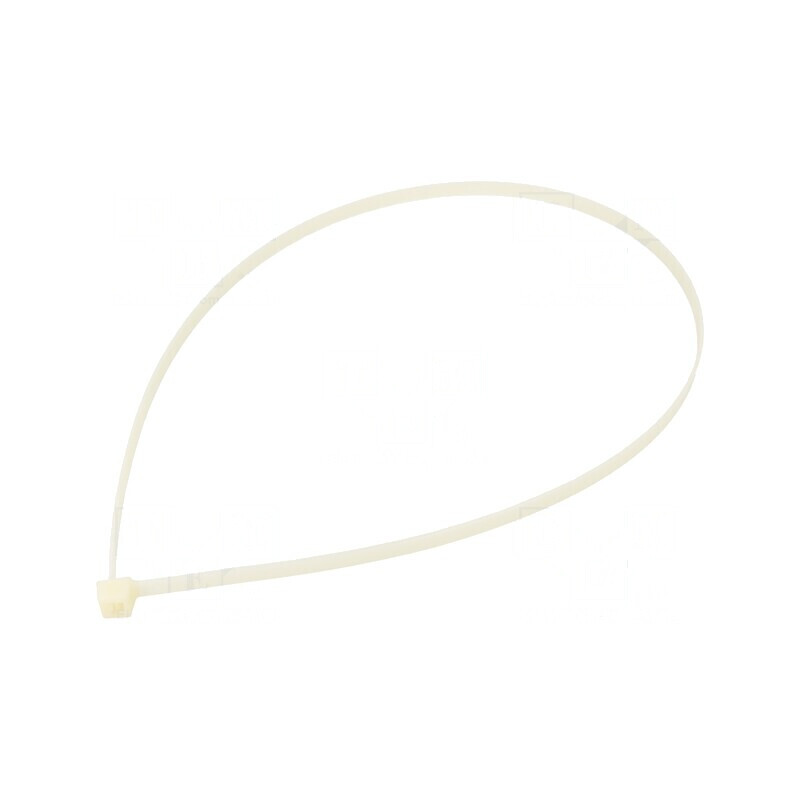 Colier de strângere poliamidă 800N naturală, dimensiuni L: 810mm, W: 9mm | Electronic-mag.ro | Componente Electronice