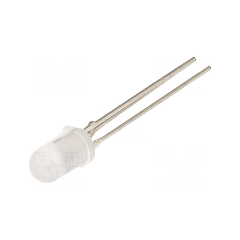 LED 5mm roșie/verde 30° convex pentru iluminat - Nr. term: 3 | Electronic-mag.ro | Componente Electronice
