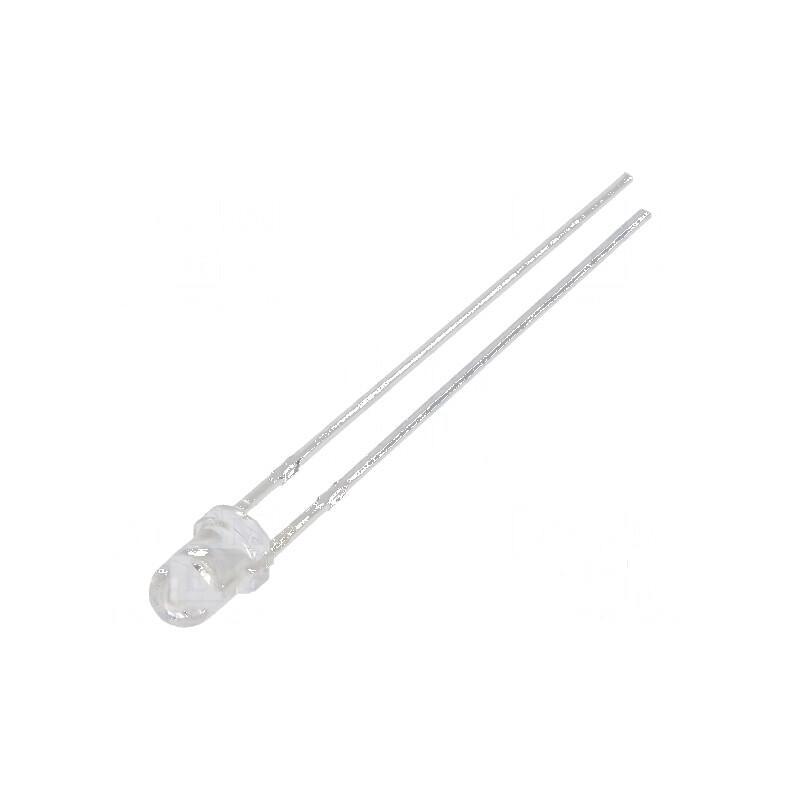 LED Verde 3mm 4200mcd 30° Convex - Nr. Term: 2 | Electronic-mag.ro | Componente Electronice