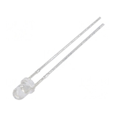 LED Verde 3mm 4200mcd 30° Convex - Nr. Term: 2 | Electronic-mag.ro | Componente Electronice