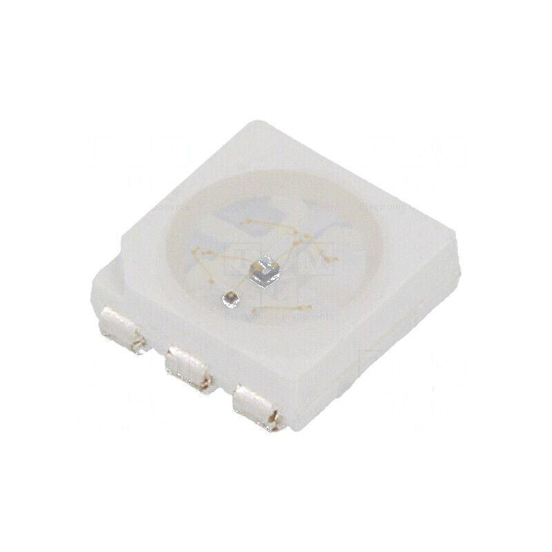 LED galben-verde cu clipire 100-150mcd, unghi 120°, 20mA, 3-5VDC | Electronic-mag.ro | Componente Electronice