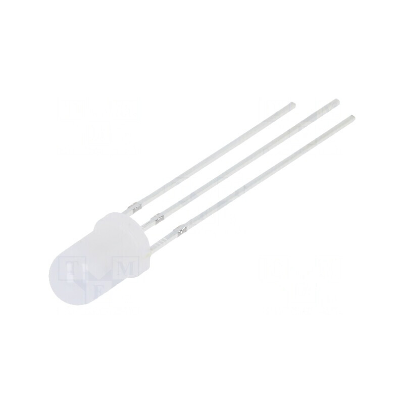 LED 5mm roșu/albastru 30° cu parte frontală convexă, Nr. term: 3 | Electronic-mag.ro | Componente Electronice