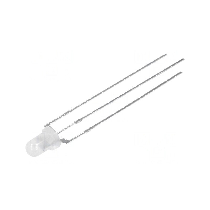 LED 3mm roșie/galbenă 30° Convex - Lampa Indicator Nr. term: 3 | Electronic-mag.ro | Componente Electronice