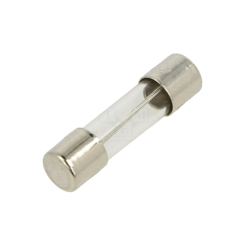 Siguranţă cilindrică 1A 250VAC din sticlă cu întârziere | Electronic-mag.ro | Componente Electronice