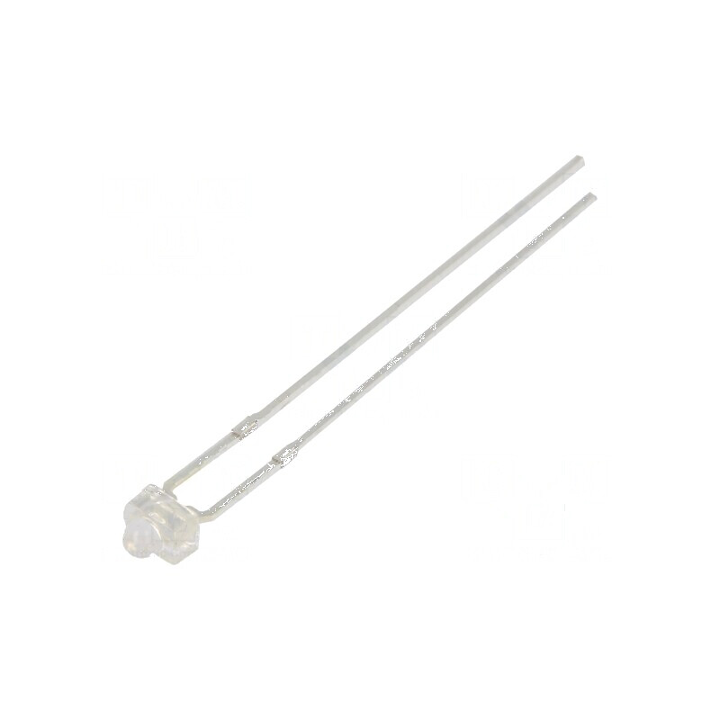 LED UV 30° 20mA 114mW λd: 370÷380nm 3÷3,8VDC THT | Electronic-mag.ro | Componente Electronice