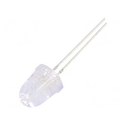 LED UV 8° 20mA 114mW 380-390nm 3/3,4/3,8VDC THT pentru iluminare și curățare profesională | Electronic-mag.ro | Componente Elect
