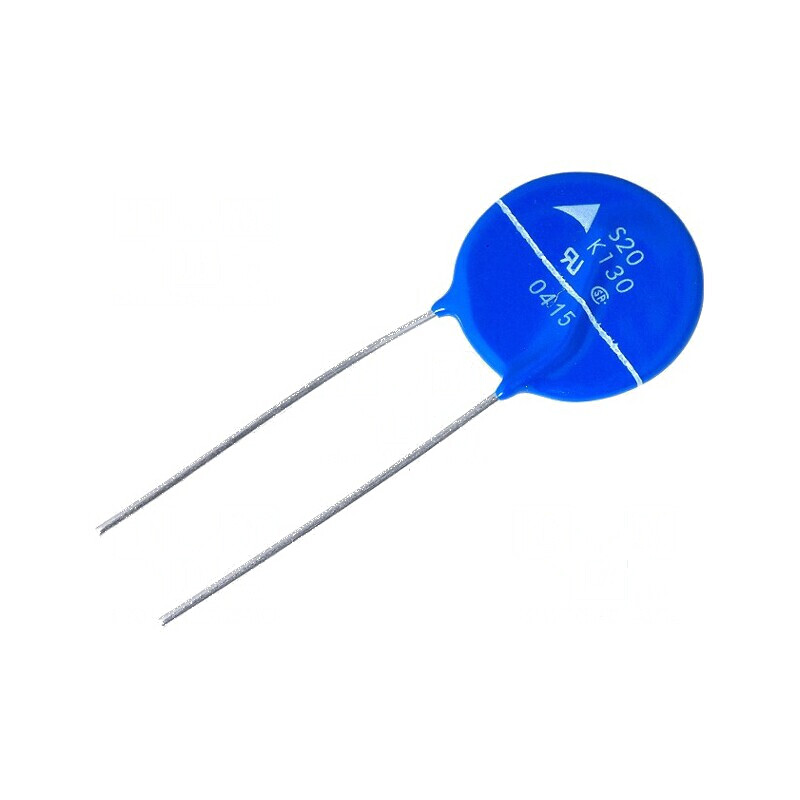 Varistor oxid de metal THT 130VAC 170VDC 205V 8000A 74J pentru protecția circuitelor electrice | Electronic-mag.ro | Componente 