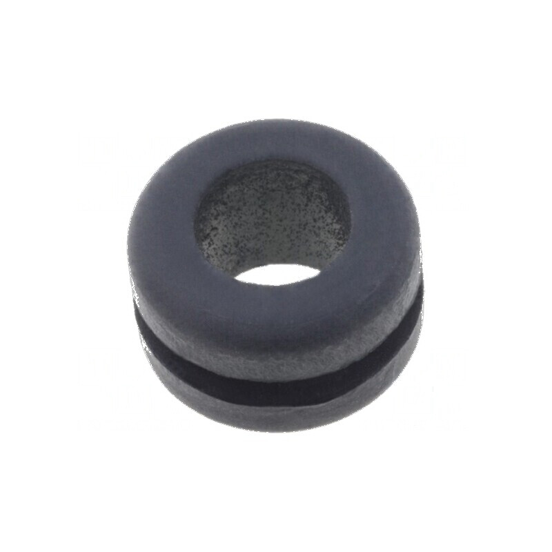 Manșon cauciuc negru Ø 11mm, Ø 8mm, rezistent la temperaturi -30÷90°C | Electronic-mag.ro | Componente Electronice