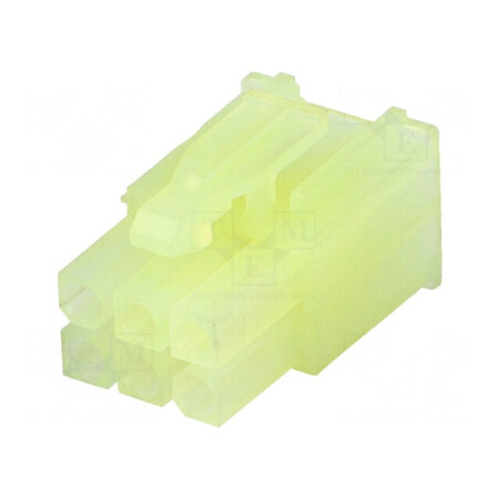 Conector cablu-cablu mufă mamă Mini Universal MATE-N-LOK pentru conexiuni electrice sigure | Electronic-mag.ro | Componente Elec