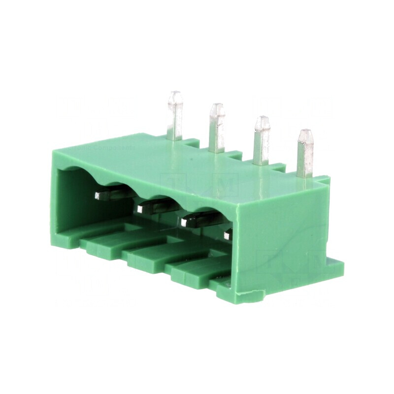 Regletă de conexiuni deconectabilă cu 5 pini și 4 piste, 5,08mm | Electronic-mag.ro | Componente Electronice