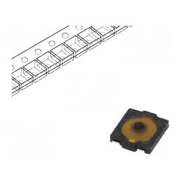 Microîntrerupător TACT SPST Poz: 2 0,02A/15VDC SMT - Comutator compact pentru aplicații electronice | Electronic-mag.ro | Compon