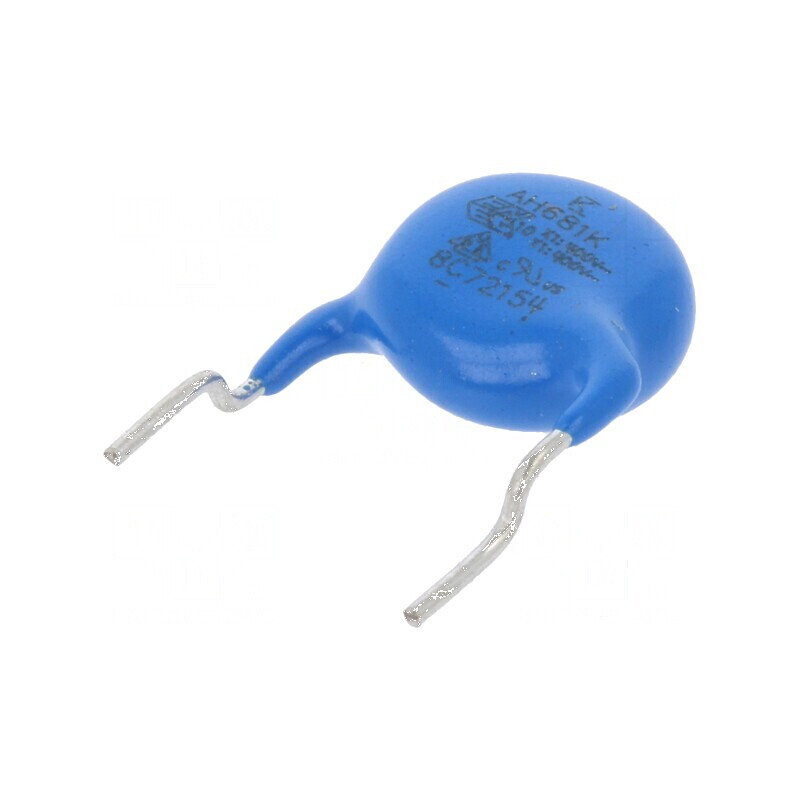 Condensator ceramic X1/Y1 680pF Y5P ±10% THT 10mm pentru aplicații electrice | Electronic-mag.ro | Componente Electronice