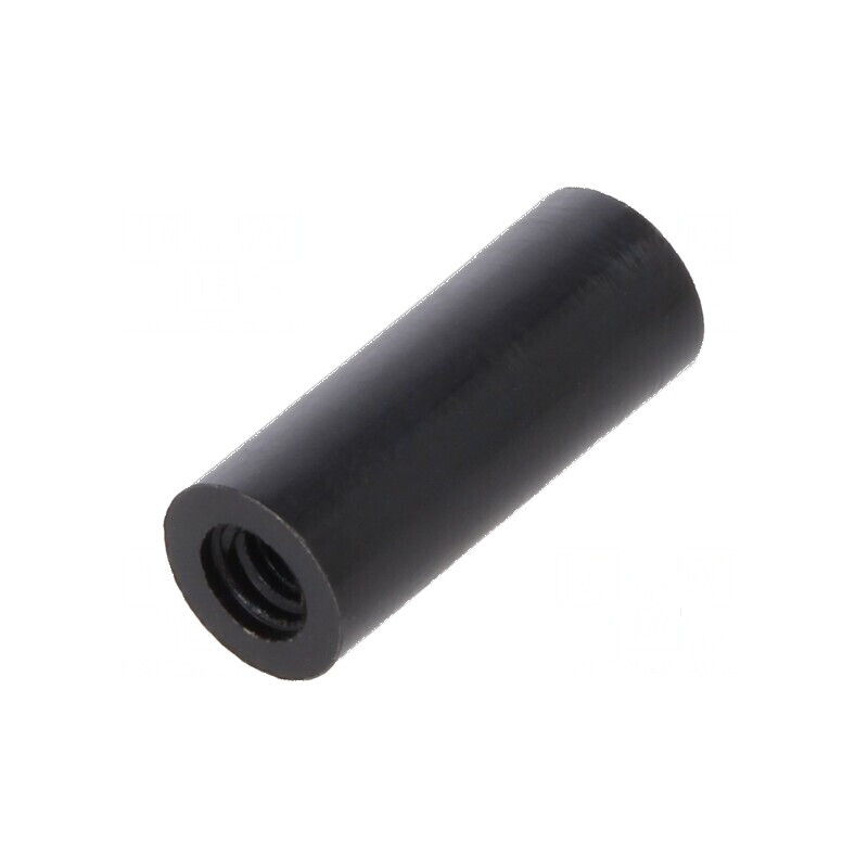 Manșon distanțier cilindric din poliamidă M3 - Lungime 15mm, Diametru exterior 6mm | Electronic-mag.ro | Componente Electronice
