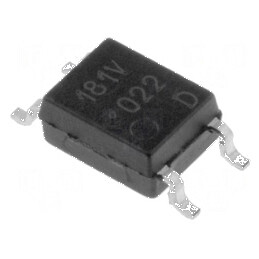 Optocuplor SMD 1 Canal, Ieșire Tranzistori, Izolație 5kV, Tensiune Colector-Emetator 70V | Electronic-mag.ro | Componente Electr