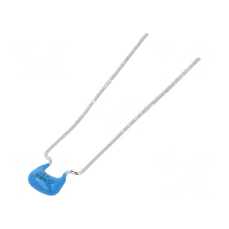Condensator ceramic 680nF 50V X7R ±10% THT 5mm pentru circuite electronice | Electronic-mag.ro | Componente Electronice
