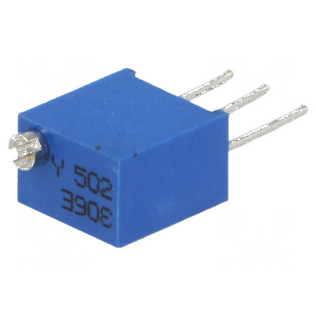 Potenţiometru multitură 5kΩ 250mW lineare ±10% pentru montare | Electronic-mag.ro | Componente Electronice