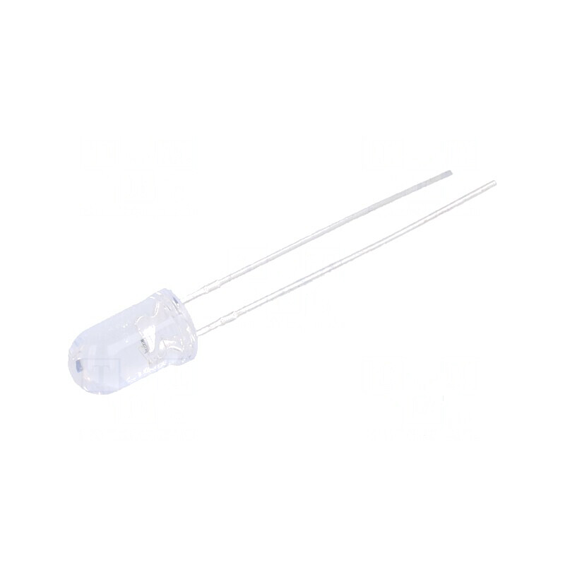 Fototranzistor 5mm cu λp max 900nm, 30V, 38° și lentilă transparentă | Electronic-mag.ro | Componente Electronice