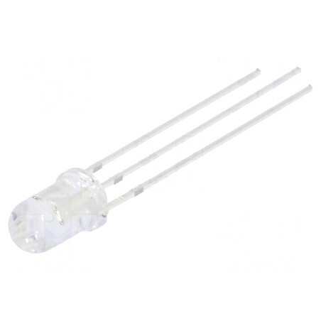 LED 5mm roșu/albastru 30° convex, iluminare decorativă - Nr. term: 3 | Electronic-mag.ro | Componente Electronice