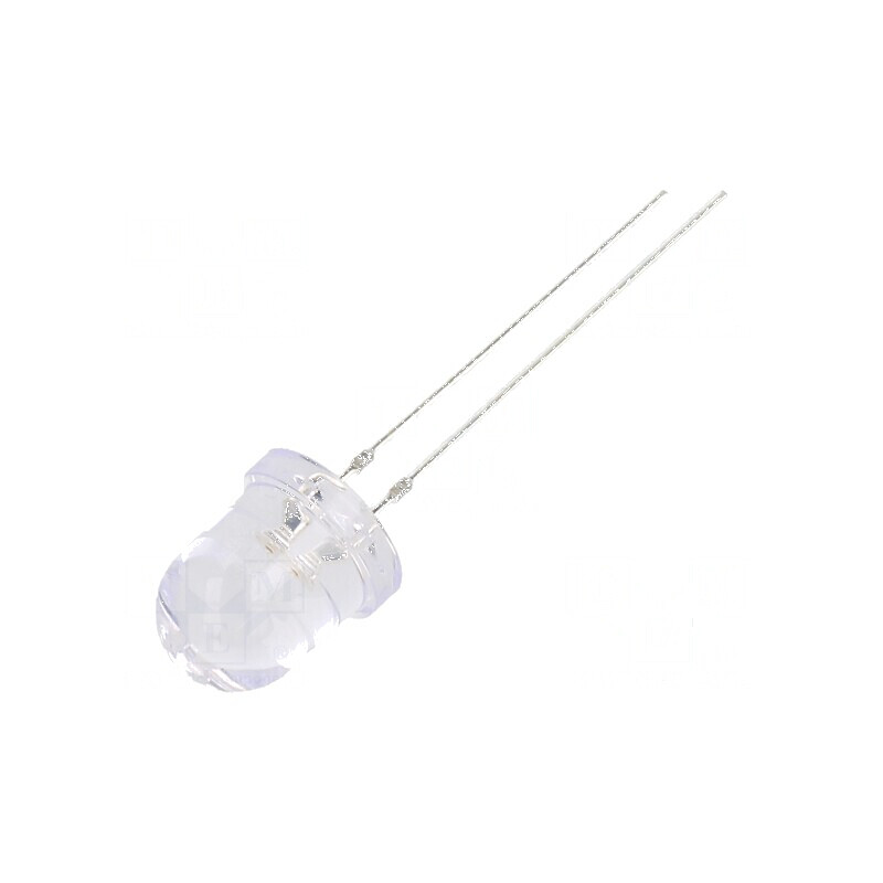 LED 7,8mm roșie 12000÷14400mcd 30° Convex - Lumină Intensă pentru Proiecte LED | Electronic-mag.ro | Componente Electronice