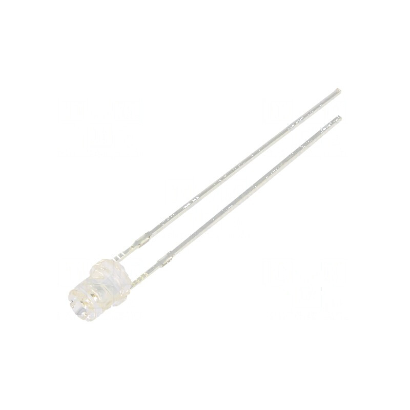 LED UV 140° 20mA 114mW λd: 400÷410nm 3÷3,8VDC THT - Lampa Emitatoare UV | Electronic-mag.ro | Componente Electronice