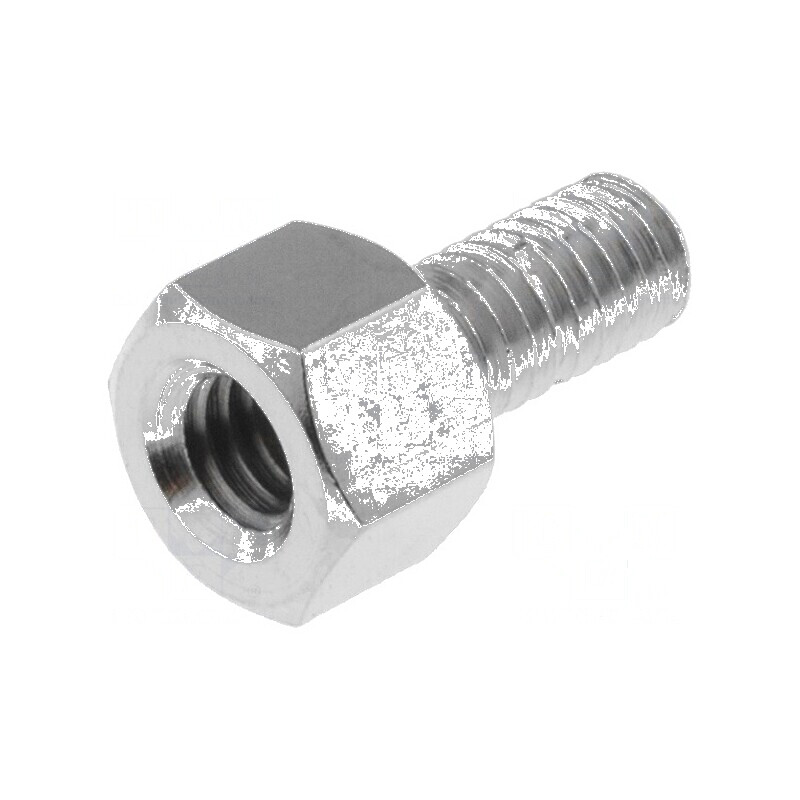 Piuliță distanțieră filetată 5mm M4 intern și extern | Electronic-mag.ro | Componente Electronice