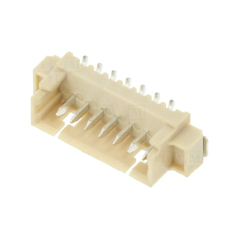 Conector cablu-placă soclu tată 1,25mm PIN 7 SMT 250V 1A pentru aplicații electrice | Electronic-mag.ro | Componente Electronice
