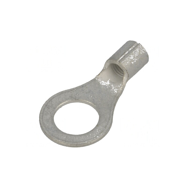 Vârf inelar M8 pentru cablu neizolat cositorit, 3÷6mm², crimpat | Electronic-mag.ro | Componente Electronice Vârf inelar M8 pentru cablu neizolat cositorit, 3÷6mm², crimpat | Electronic-mag.ro | Componente Electronice