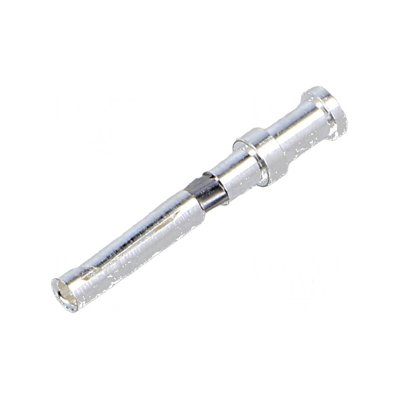 Pin mamă din aliaj de cupru argintat 1mm² 18AWG CD crimpat 10A | Electronic-mag.ro | Componente Electronice