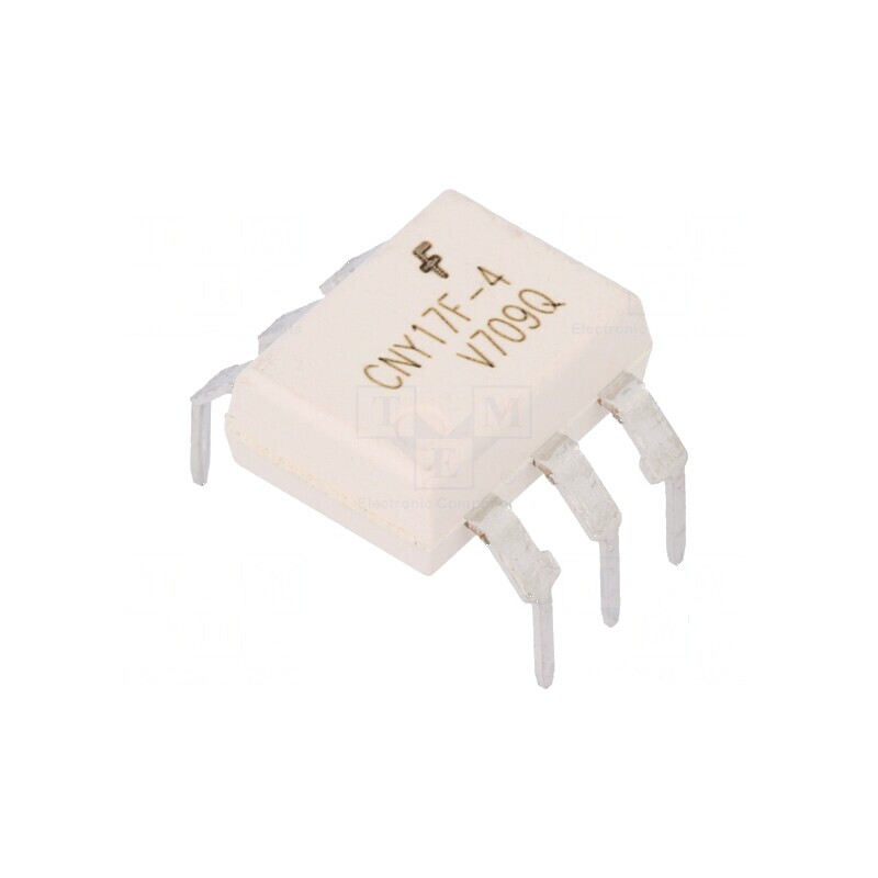 Optocuplor THT CNY17, 4,17kV, 6 pini DIP, tranzistori, canal 1, ieșire | Electronic-mag.ro | Componente Electronice Optocuplor THT CNY17, 4,17kV, 6 pini DIP, tranzistori, canal 1, ieșire | Electronic-mag.ro | Componente Electronice