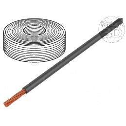 Cablu LifY 1x0,25mm2 litat Cu PVC gri 300V -15÷80°C Clasa 6 pentru instalații electrice | Electronic-mag.ro | Componente Electro