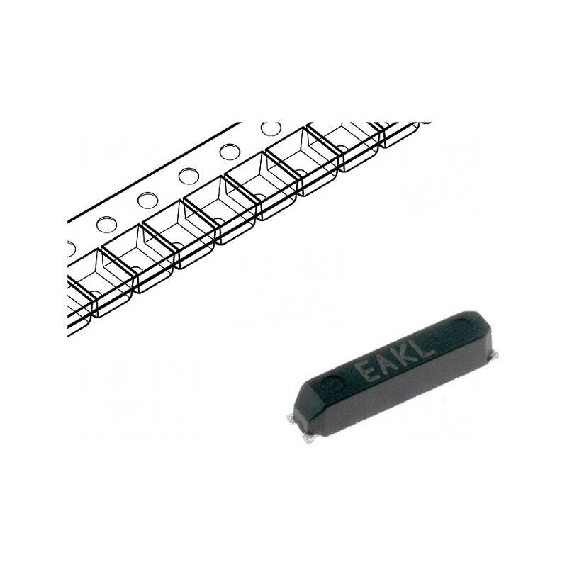 Rezonator de cuarț SMD 32,768kHz 12,5pF 6,7x1,5x1,4mm | Electronic-mag.ro | Componente Electronice
