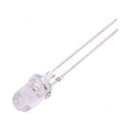 Emiţător IR 5mm transparent 60mW 15° λp max: 850nm THT 100mA pentru aplicații electronice | Electronic-mag.ro | Componente Elect