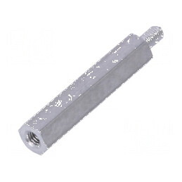 Piuliță distanțieră filetată M3 30mm, filet interior și exterior M3 | Electronic-mag.ro | Componente Electronice