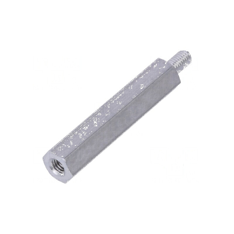 Piuliță distanțieră filetată M3 30mm, filet interior și exterior M3 | Electronic-mag.ro | Componente Electronice
