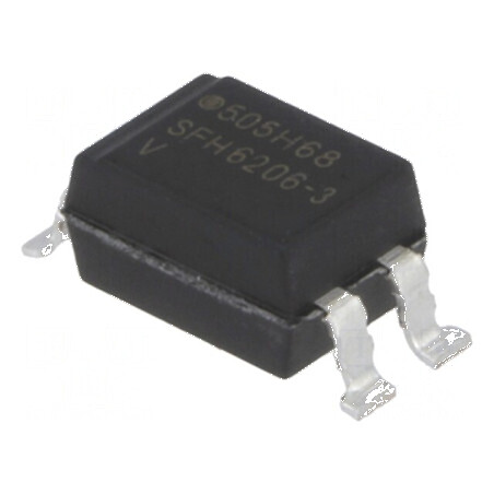 Optocuplor SMD cu 1 Canal, Ieșire Tranzistori, Izolație de 5,3kV, Tensiune colector-emisor 70V | Electronic-mag.ro | Componente 