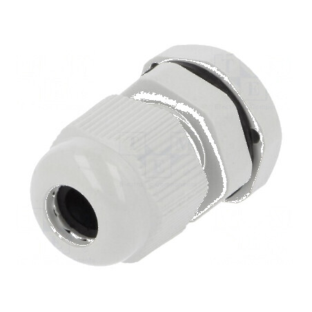 Garnitură de etanşare M12 1,5 IP67 din poliamidă gri – accesorii de etanșare pentru protecție IP67 | Electronic-mag.ro | Compone
