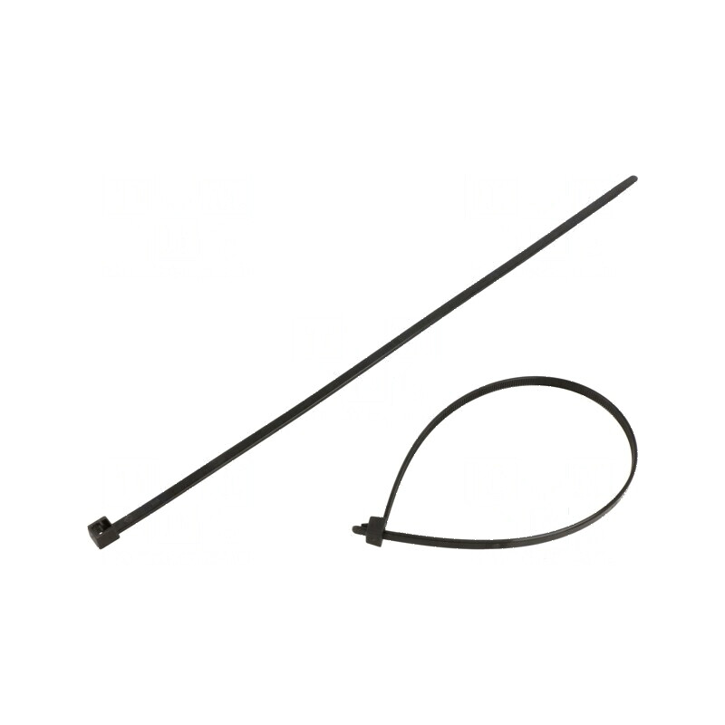 Colier de strângere poliamidă 300mm x 4,8mm cu desfacere | Electronic-mag.ro | Componente Electronice