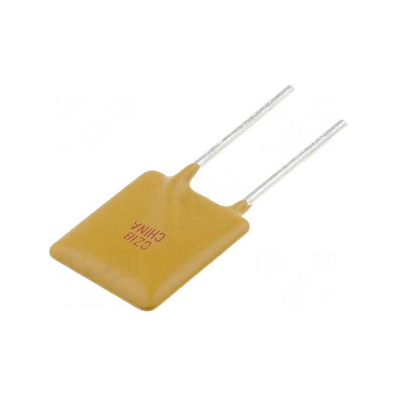 Siguranţă polimerică PTC 3A 11,4x17,3mm cu terminal de 5mm | Electronic-mag.ro | Componente Electronice