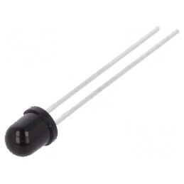 Fototranzistor 5mm cu lentilă transparentă, λp max: 870nm, 70V, unghi de deschidere 40° | Electronic-mag.ro | Componente Electro