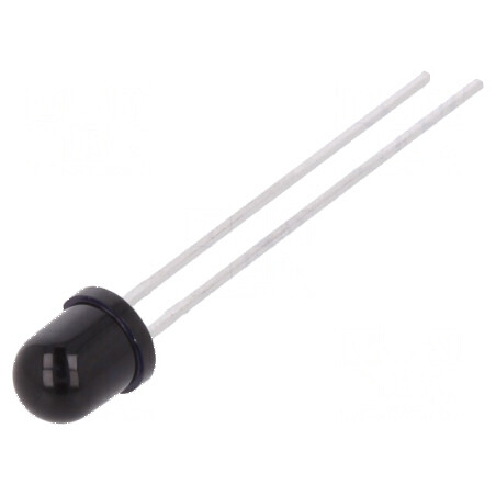 Fototranzistor 5mm cu lentilă transparentă, λp max: 870nm, 70V, unghi de deschidere 40° | Electronic-mag.ro | Componente Electro