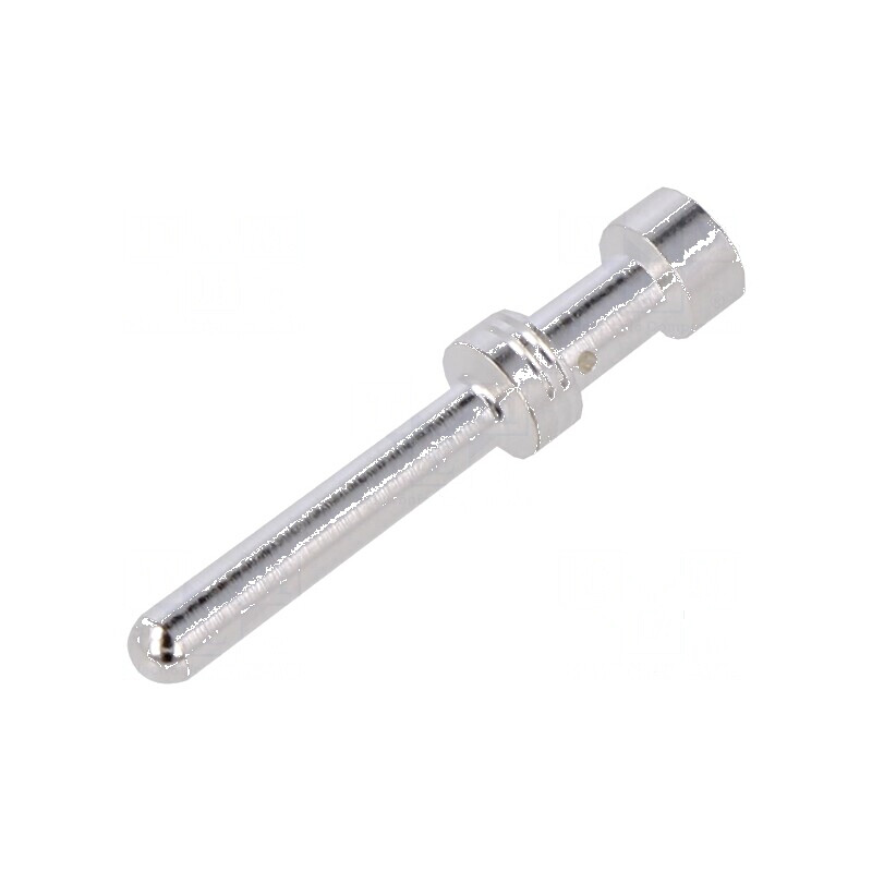 Pin tată din aliaj de cupru argintat 1,5mm² 16AWG CC, crimpat, 16A | Electronic-mag.ro | Componente Electronice