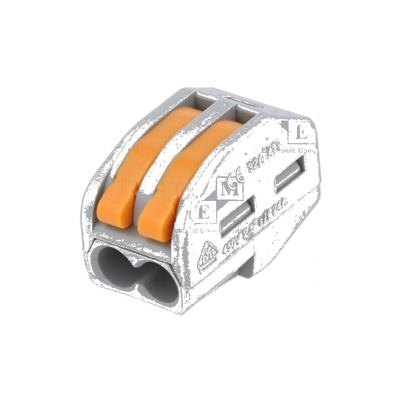 Bornă cu arc rapidă pentru cabluri 0,2÷2,5mm2 28AWG÷12AWG 450V | Electronic-mag.ro | Componente Electronice Bornă cu arc rapidă pentru cabluri 0,2÷2,5mm2 28AWG÷12AWG 450V | Electronic-mag.ro | Componente Electronice