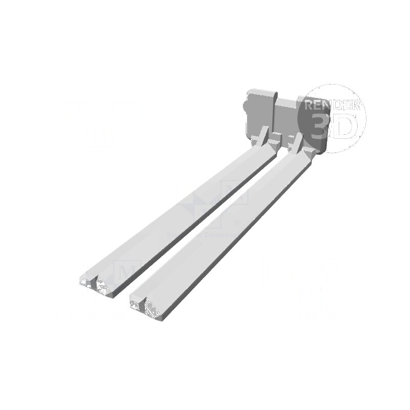 Clichet de blocare JPT MCP 2.8 PIN 21 maro - accesorii auto de calitate | Electronic-mag.ro | Componente Electronice