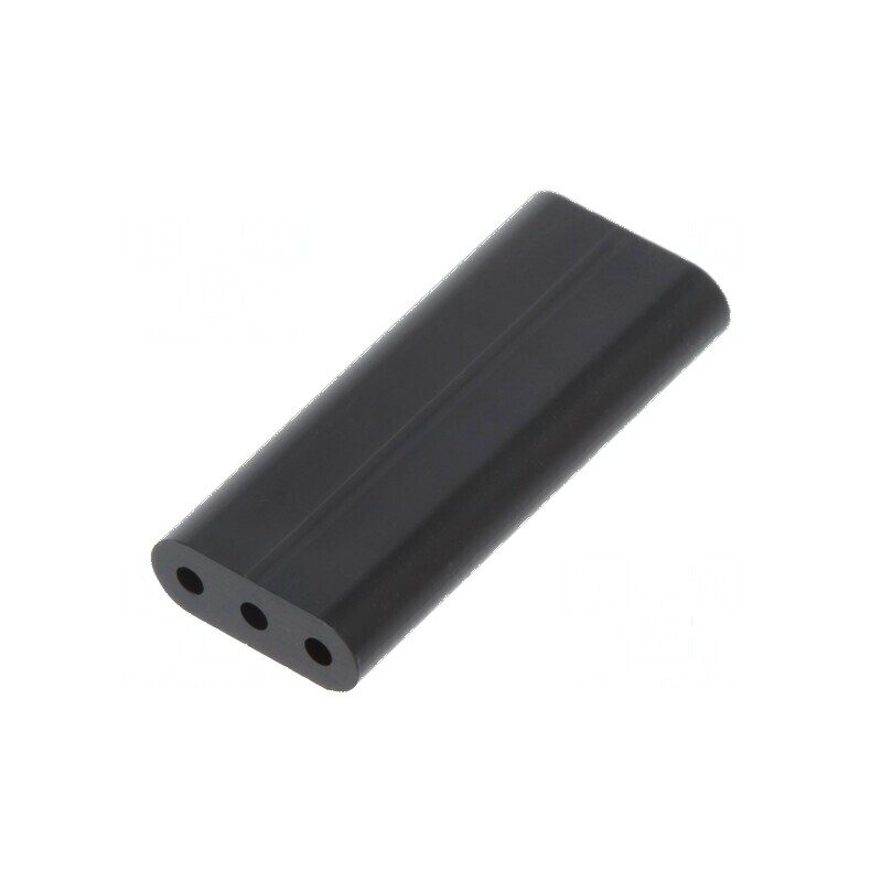 Bucșă de distanțare LED neagră Ø3mm Lungime 19,1mm UL94V-0 | Electronic-mag.ro | Componente Electronice
