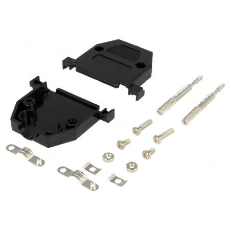 Carcasă pentru conectori D-Sub 25pin și D-Sub HD 44pin, protecție și conectivitate de înaltă calitate | Electronic-mag.ro | Comp